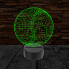  3D LED lámpa - Teniszlabda világítási kellék