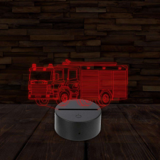 3D LED lámpa - Tűzoltóautó világítás
