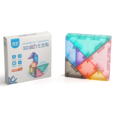  3D MAGANETIC TANGRAM CLASSIC verzió A kreatív és készségfejlesztő