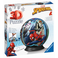 3D Pókember puzzle gömb 72 darabos puzzle, kirakós