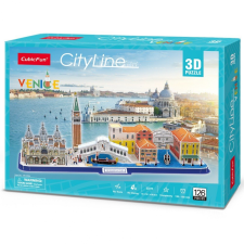  3D puzzle City Line Velence CubicFun puzzle, kirakós