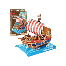  3D puzzle mini vitorláshajó- 33db-os puzzle, kirakós