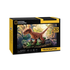 3D Puzzle National Geographic Velociraptor puzzle, kirakós