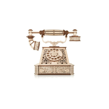 3D puzzle, Retro telefon, EWA, fa, 232 db puzzle, kirakós