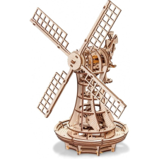 3D puzzle, szélmalom, EWA, fa, 227 darab puzzle, kirakós