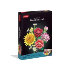  3D puzzle vegyes virágcsokor -363 db-os puzzle, kirakós