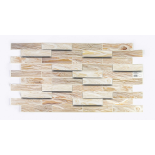 3D PVC falpanel Fehérített tölgy famintás tapéta, díszléc és más dekoráció