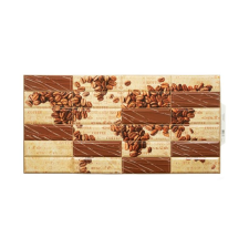  3D PVC falpanel Kávészem mintás tapéta, díszléc és más dekoráció