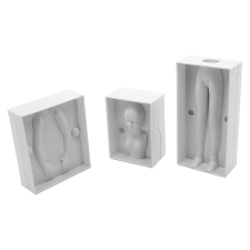  3D-s marcipán és fondant mintázó női alakhoz konyhai eszköz