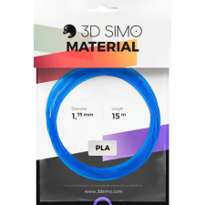 3D Simo PLA filament (MultiPro/KIT) 15m, áttetsző kék (G3D3014) (G3D3014) nyomtató kellék