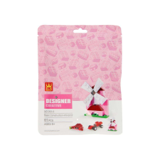3in1 pink építőkészlet - 61 darabos barkácsolás, építés