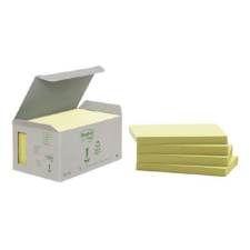 3M 6551B öntapadó jegyzettömb Téglalap alakú Sárga 100 lapok (7100172257) jegyzettömb