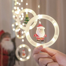 3M Hideg fehér, vezetékes LED Fényfüzér 10db izzóval 3m - Karácsony karácsonyfa izzósor