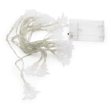 3M Meleg fehér, elemes LED Fényfüzér 20db izzóval 3m - Fenyőfa karácsonyfa izzósor