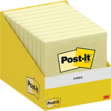 3M Post-it 6820-CY öntapadós jegyzettömb 76x76mm kanárisárga 100lap (7100317841) (postit7100317841) post-it