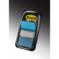3M POSTIT 25x43,2 mm műanyag élénk kék jelölőcímke (50 lap) post-it