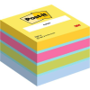 3M POSTIT Öntapadó jegyzettömb, 51x51 mm, 400 lap, 3M POSTIT, ultra színek