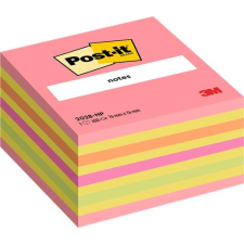 3M POSTIT Öntapadó jegyzettömb, 76x76 mm, 450 lap, 3M POSTIT, lollipop pink post-it