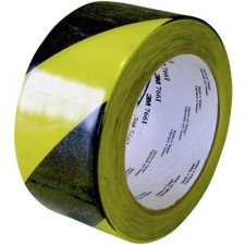 3M PVC jelölő ragasztószalag (H x Sz) 33 m x 50 mm, fekete, sárga PVC 766i 3M, tartalom: 1 tekercs (70-0062-9983-1) ragasztószalag