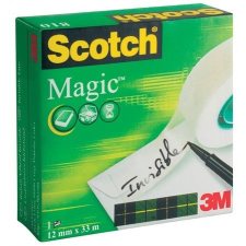 3M Scotch Ragasztószalag, 12 mm x 33 m, 3M SCOTCH "Magic Tape 810" ragasztószalag