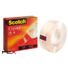 3M Scotch Ragasztószalag, 19 mm x 33 m, 3M SCOTCH "Crystal"
