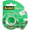  3M SCOTCH Ragasztószalag, adagolón, kézi, 19 mm x 7,5 m, 3M SCOTCH "Magic Tape 810"
