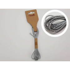 3M Sodrott zsinor 2mm ezüst 3m szalag, masni