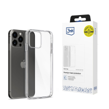 3MK Átlátszó Telefontok Apple iPhone 15 Pro Max 151036 tok és táska