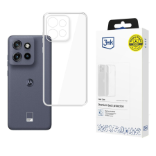 3MK Átlátszó Telefontok Motorola Edge 50 Neo W-3CleCase-ME50N tok és táska