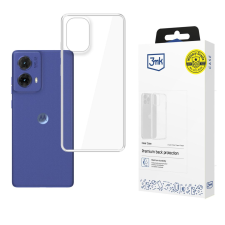 3MK Átlátszó Telefontok Motorola Moto G85 W-3CleCase-MMG85 tok és táska