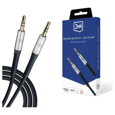 3MK AUX miniJack apa - miniJack 3.5 mm apa Kábel (1m) (5903108528771) kábel és adapter