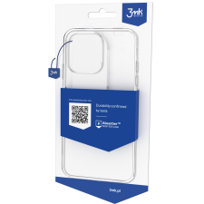 3MK Clear Case Apple iPhone 12/12 Pro Szilikon Tok - Átlátszó (5903108277556) tok és táska