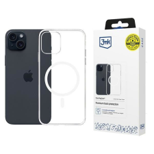 3MK Clear MagCase tok iPhone 15 Plus - átlátszó tok és táska