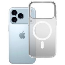 3MK Frosty MagCase tok Apple iPhone 17 Pro füstös-fehér tok és táska
