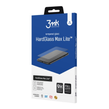 3MK hard glass max lite képerny&#337;véd&#337; üveg (3d, 0.3mm, 9h) fekete gp-149902 mobiltelefon kellék