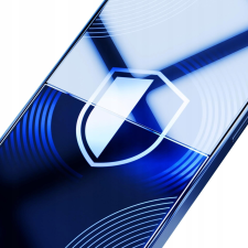 3MK HardGlass Matt Max edzett üvegfólia 9H Apple iPhone 16 Plus (5903108588881) mobiltelefon kellék