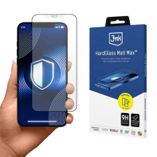 3MK HardGlass Matt Max matt edzett üveg iPhone X/XS/ 11 Pro mobiltelefon kellék