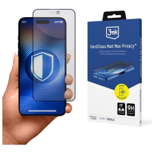 3MK HardGlass Matt Max Privacy betekintésvédő iPhone 17 Pro mobiltelefon kellék