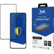 3MK HardGlass Max edzett üvegfólia 9H Fekete Samsung Galaxy S22+ 5G (3MK2419BLK) mobiltelefon kellék