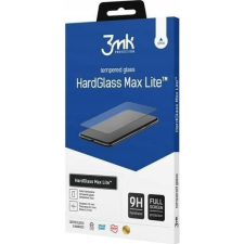 3MK HardGlass Max Lite edzett üvegfólia 9H Fekete Apple iPhone SE 4 (3M006013) mobiltelefon kellék