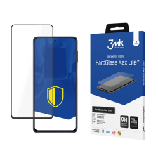 3MK HardGlass Max Lite edzett üvegfólia 9H Fekete Samsung Galaxy M51 107779 mobiltelefon kellék