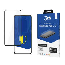 3MK HardGlass Max Lite edzett üvegfólia 9H Fekete Xiaomi POCO X3 107806 mobiltelefon kellék