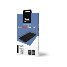 3MK Hardglass Max Lite Samsung Galaxy A20e Edzett üveg kijelzővédő - Fekete mobiltelefon kellék