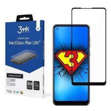 3MK HardGlass Max Lite Samsung Galaxy A21s Edzett üveg kijelzővédő - Fekete (5903108254564) mobiltelefon kellék