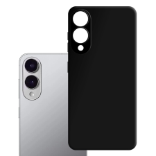 3MK Hardy MagSilicone tok Samsung Galaxy S25 Edge fekete tok és táska