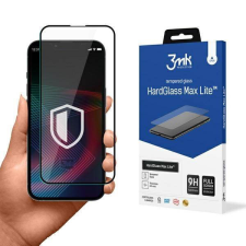 3MK HG Max Lite iPhone 14 Pro Max fekete kijelzővédő fólia mobiltelefon kellék
