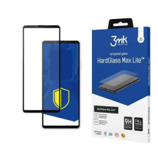 3MK HG Max Lite Sony Xperia 10 III 5G fekete képernyővédő fólia mobiltelefon kellék