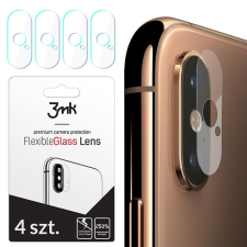 3MK HybridGlass FlexibleGlass Apple iPhone XS kamera védő üveg (4db) (3M001133) mobiltelefon kellék