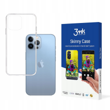 3MK iPhone 12 Pro Max (6,7&#039;&quot;) hátlap tok, nyomtatható, átlátszó, 3MK Skinny Case tok és táska