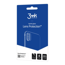 3MK LENS PROTECTION kameravédő üveg 4db (2.5D lekerekített szél, karcálló, ultravékony, 0.2mm, 7H) ÁTLÁTSZÓ Realme C33 mobiltelefon kellék